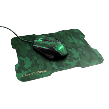 Combo Trust Gaming GXT781 Rixa Mouse Y Mouse Pad Camo Combo Trust Gaming GXT781 Rixa Mouse Y Mouse Pad Camo