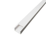 Ducto plástico blanco 25x16mm 2 mts. CAN00055