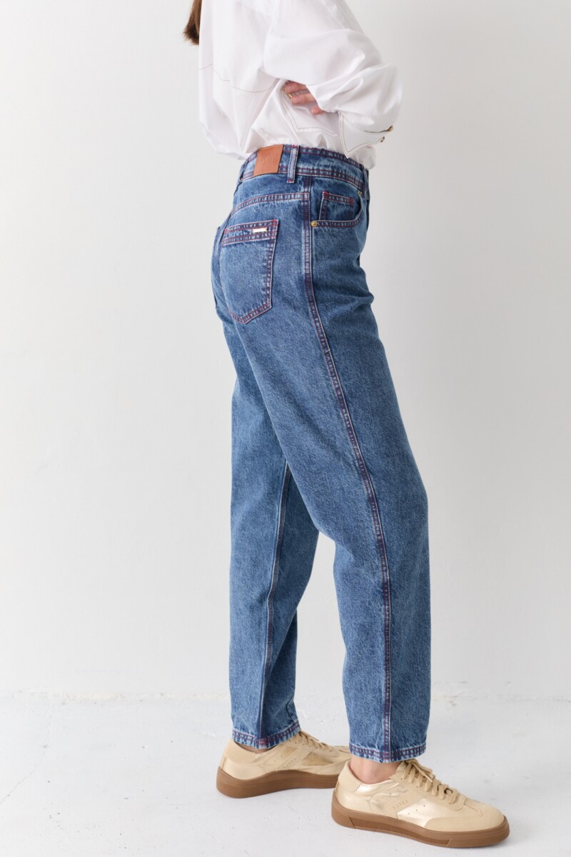 JEAN MOM FORTUNE Azul Claro