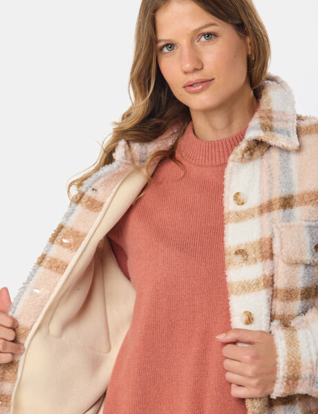 CAMISA DE SHERPA Rosado