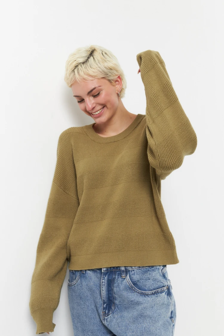 SWEATER SINNEAD Verde Seco