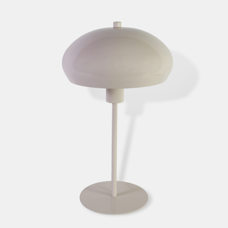 LAMPARA BLANCA P/MESA 38X22CM Unica