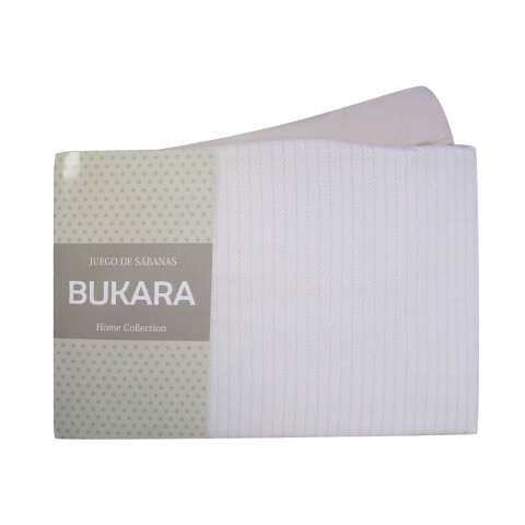 Juego Sábanas 2 plazas Bukara 100% Microfibra 257-2