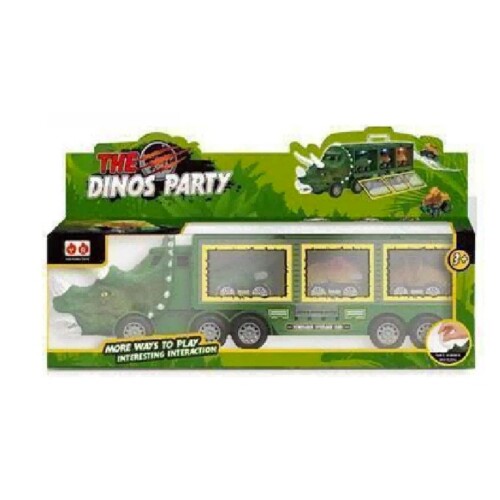 Camión Transporte Dinosaurio con Luces y Sonido N/a
