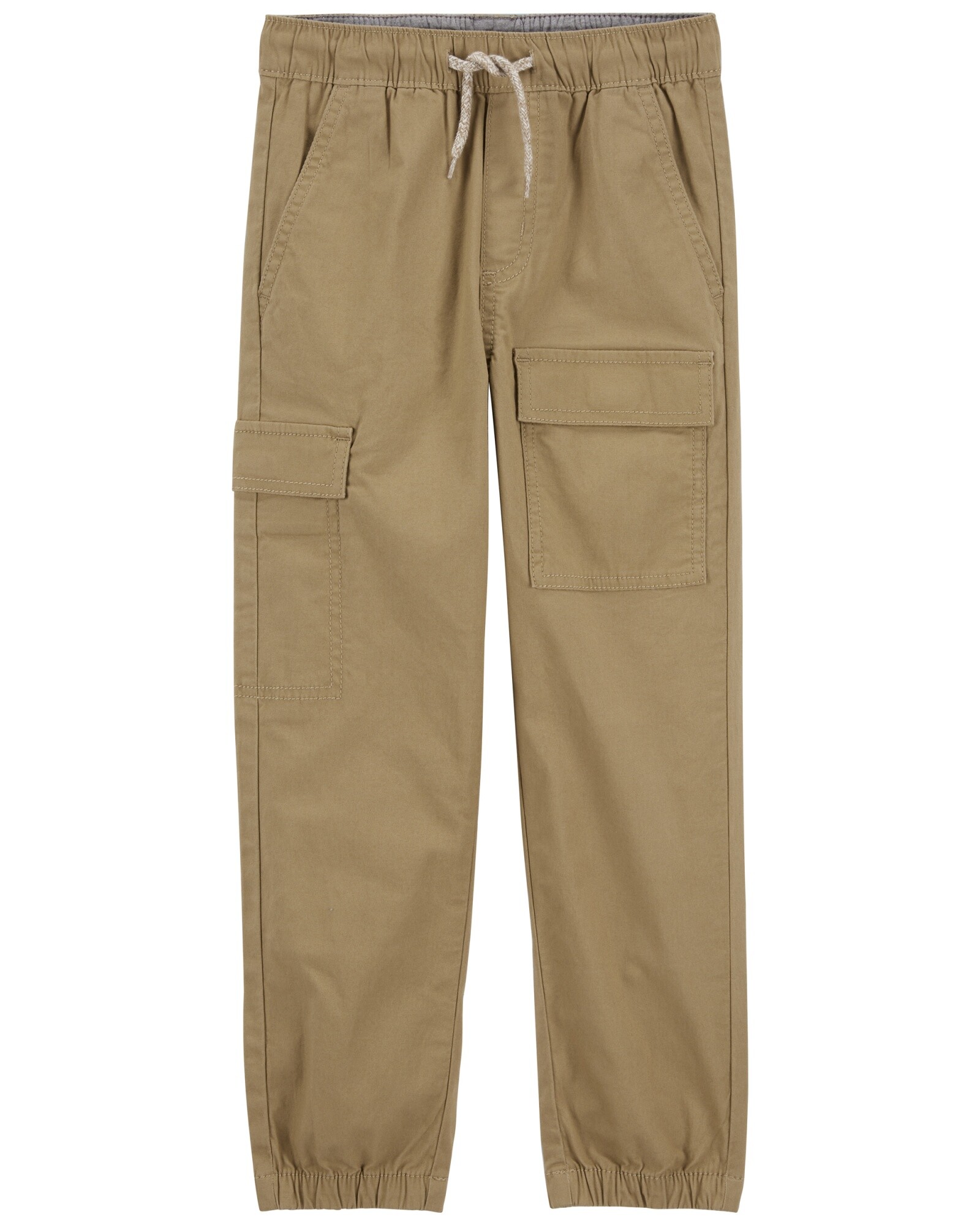 Pantalón cargo de lona Sin color