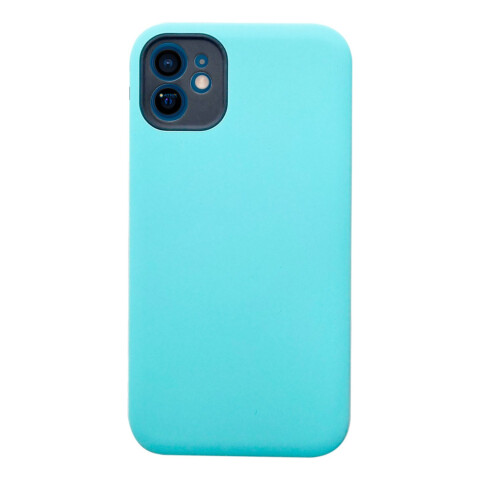 Carcasa Celular Funda Protector TPU Case Silicona Para iPhone 12 Variante Color Verde