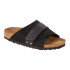 Sandalia Kyoto Nubuck/Suede Leather - Regular Negro