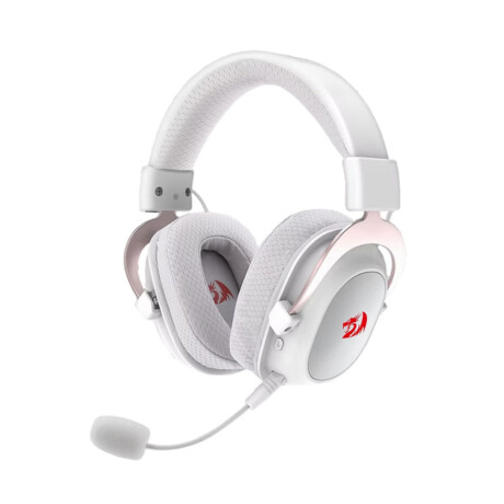 Auriculares Gamer Redragon Zeus Pro H510 White con Microfono Auriculares Gamer Redragon Zeus Pro H510 White con Microfono