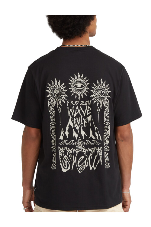 Remera O'Neill Surf Heroes Negra Remera O'Neill Surf Heroes Negra
