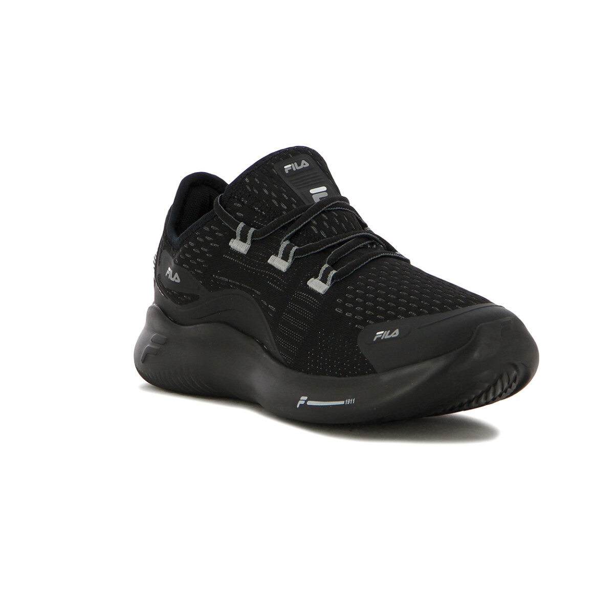 Fila Running Masculino Intruder Negro/plata/cinza - Negro-plata 