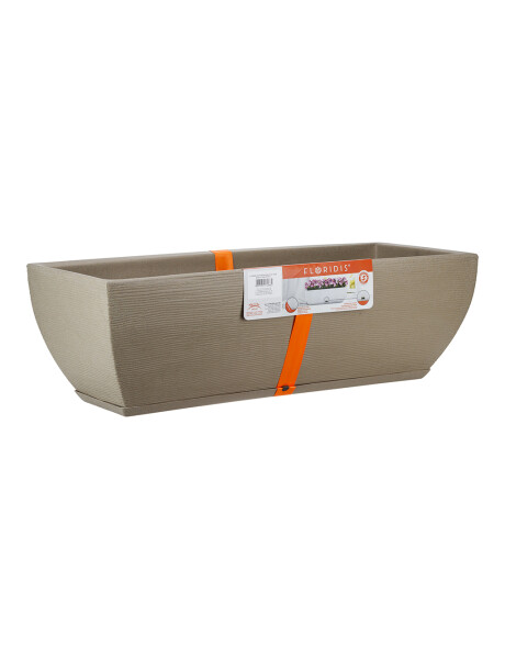 MACETA 75X25CM AMSTERDA GRAPHITO EFECTO PIEDRA BEIGE MACETA 75X25CM AMSTERDA GRAPHITO EFECTO PIEDRA BEIGE