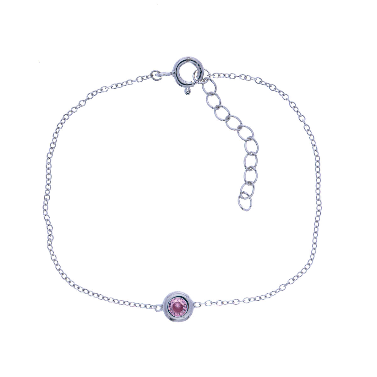 Pulsera de plata 925 punto de luz 