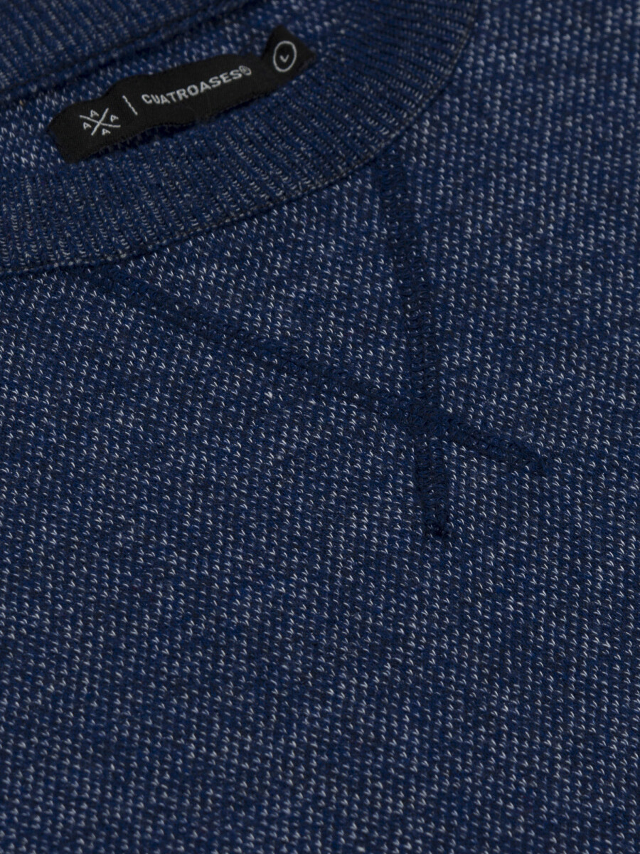 Sweater melange - azul 