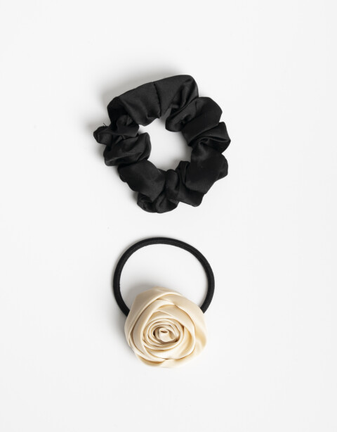 Gomitas Elásticas Sets Flores Set De Gomitas Elásticas - Combinacion Bicolor