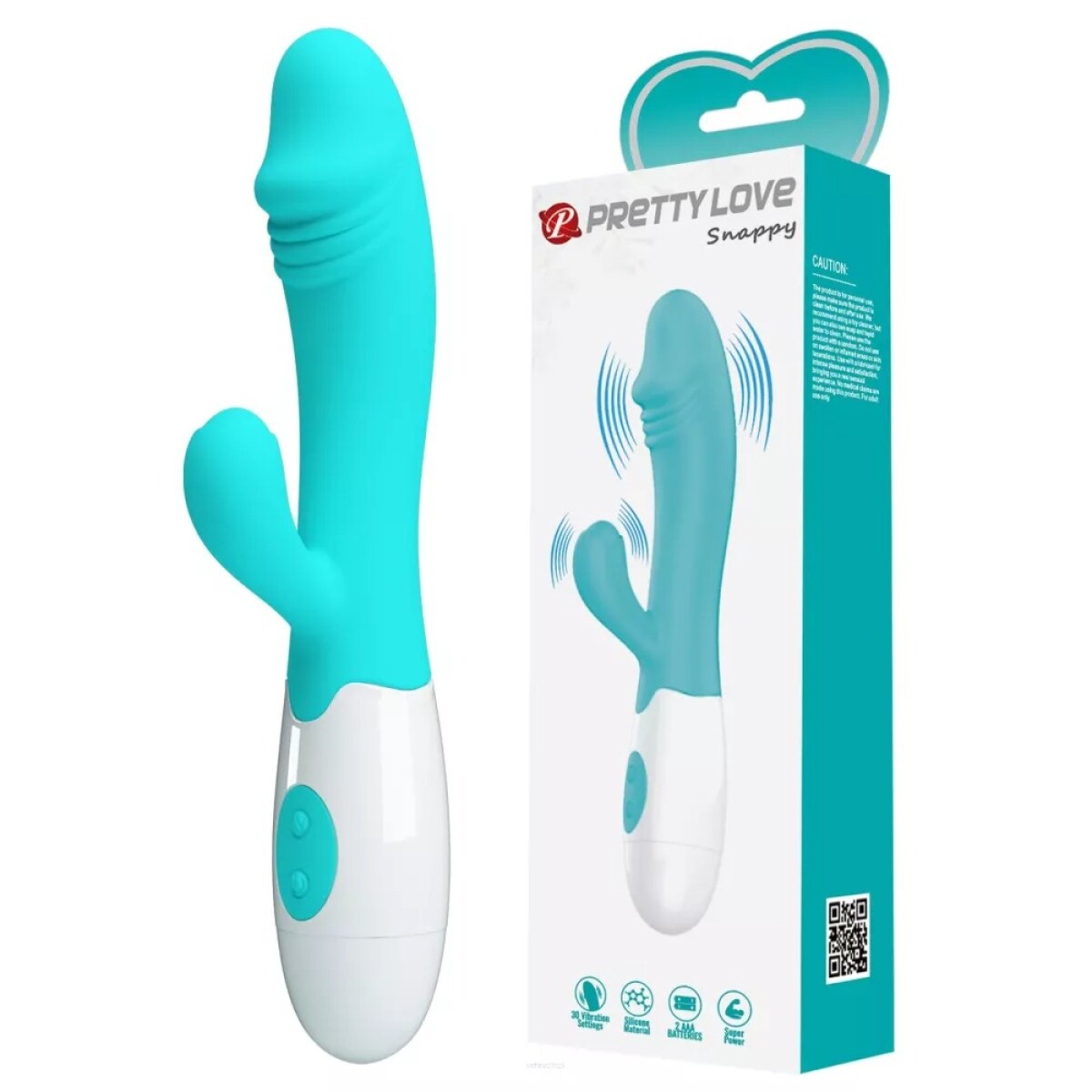 Snappy Pretty Love Vibrador Punto G Clítoris - Verde 
