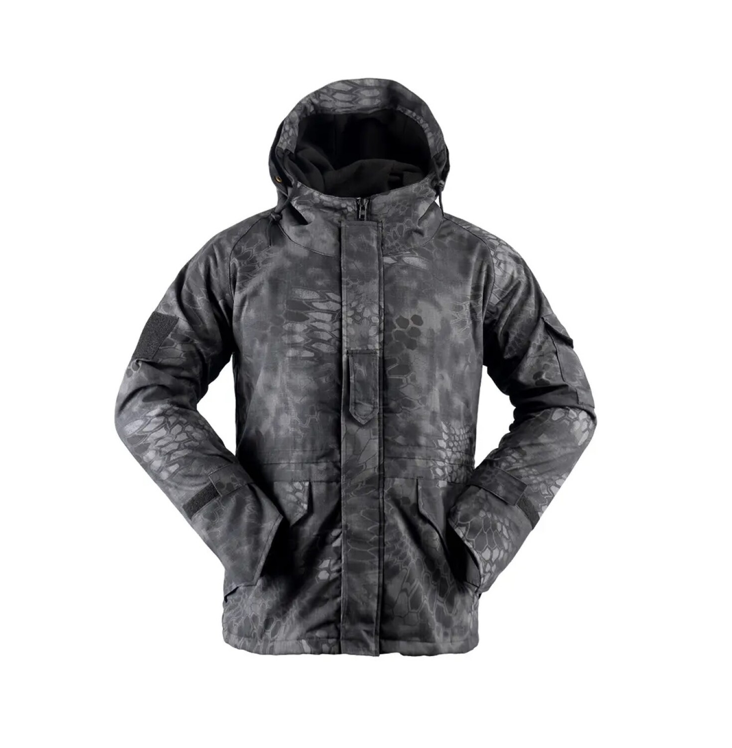 Campera G8 Ripstop Interior micropolar - Black Python — Aventureros