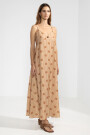 FLO DRESS Bloomline Camel
