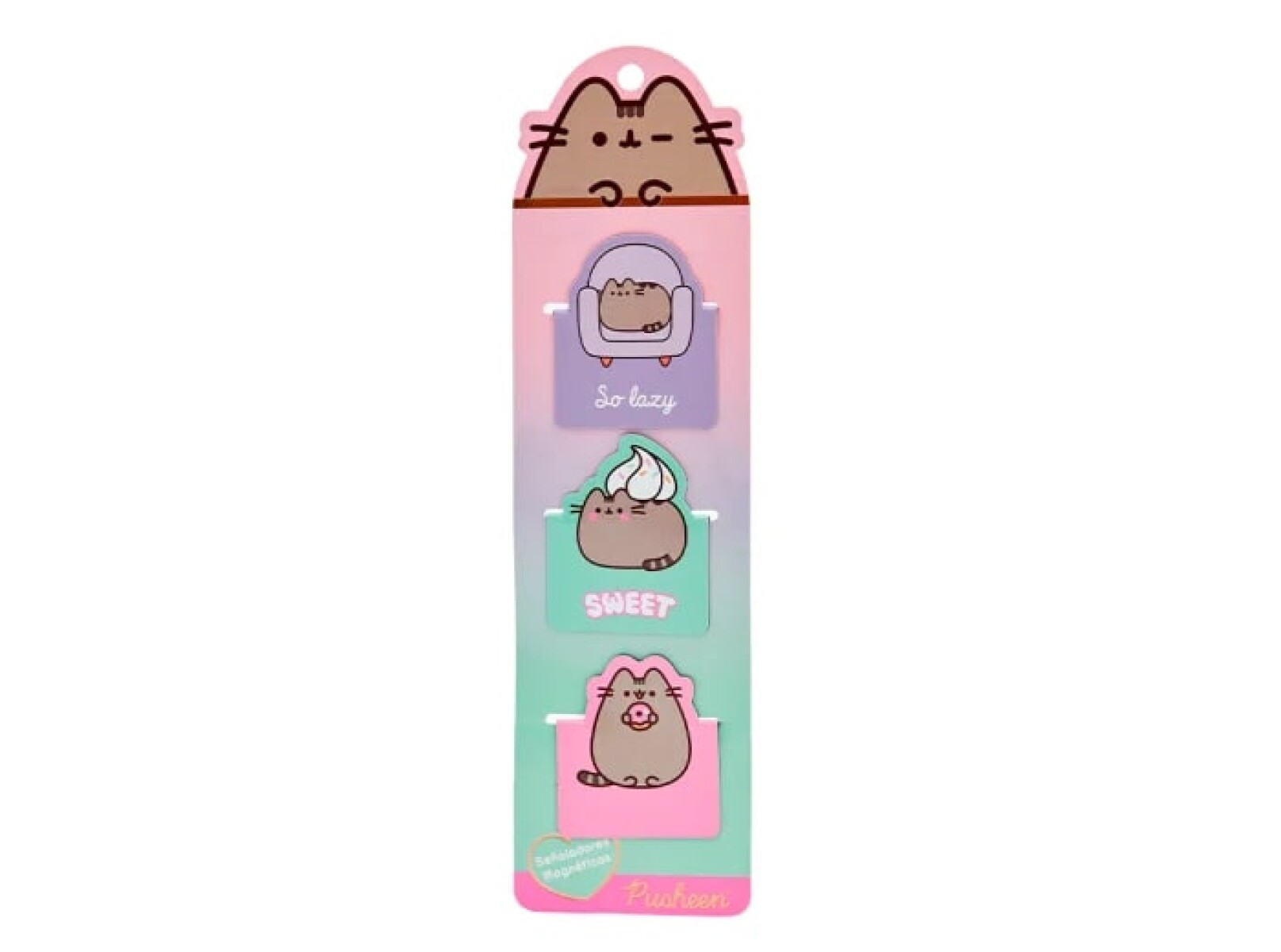 Marcador de Libro Mooving Pusheen x 3 