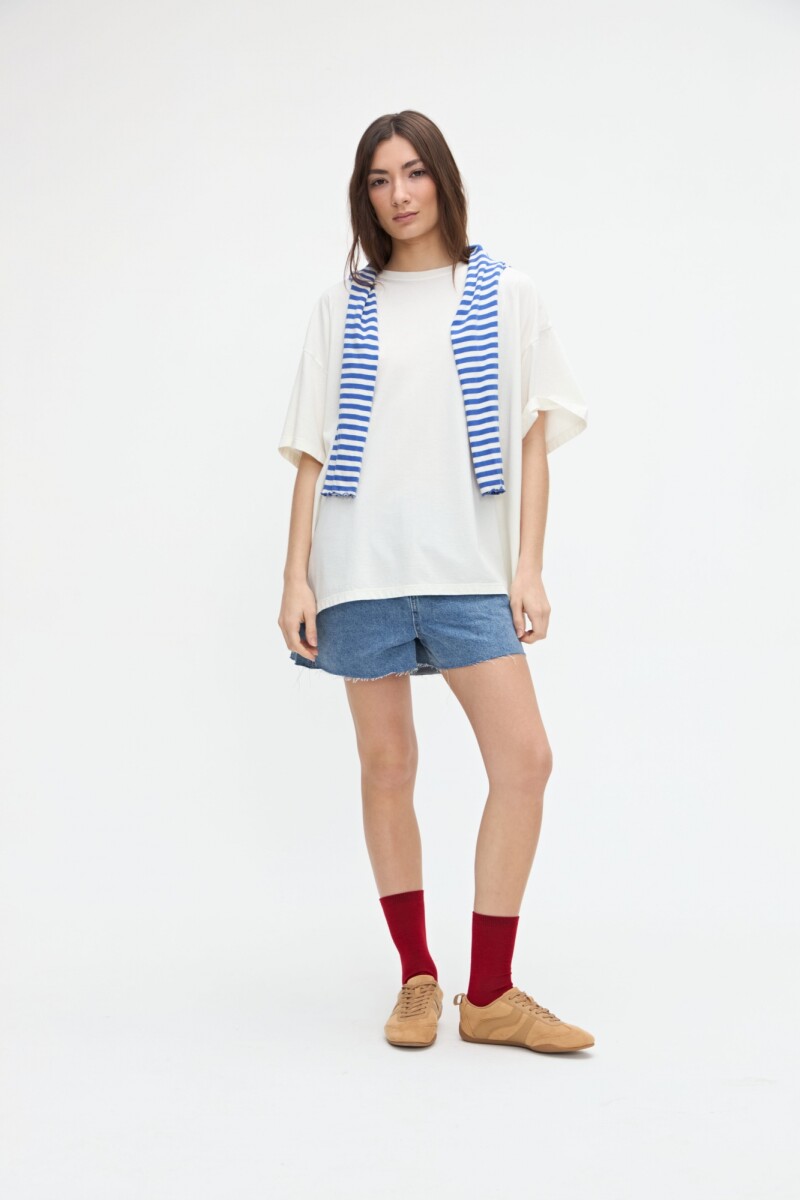 Remera Mina - Off white 