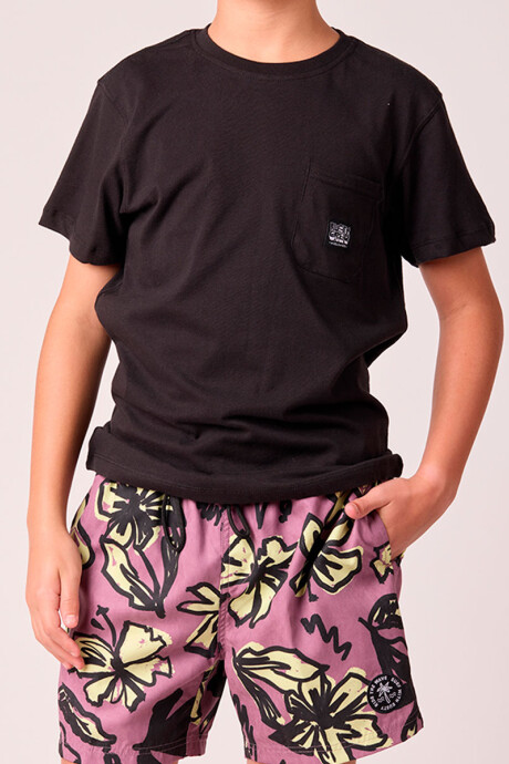 T-SHIRT TUMAR TEEN RUSTY Negro