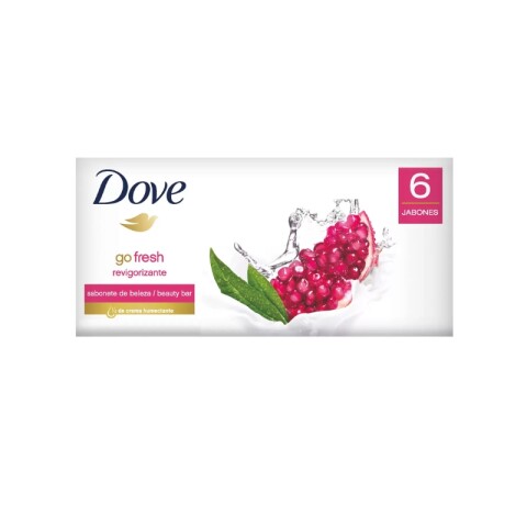 Jabón En Barra Dove 90 G x6 Unidades Revigorizante