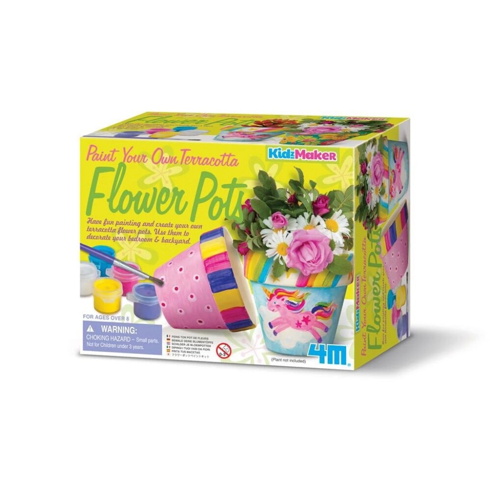 PAINT YOUR OWN TERRACOTTA FLOWER POTS PAINT YOUR OWN TERRACOTTA FLOWER POTS