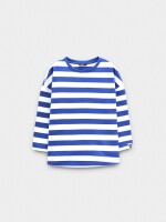 Sudadera A Rayas azul