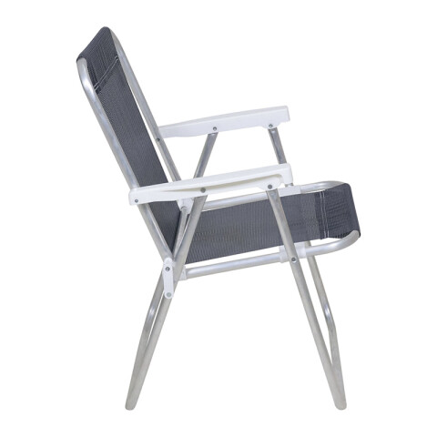 Silla Plegable de Aluminio 1 Posición AZUL