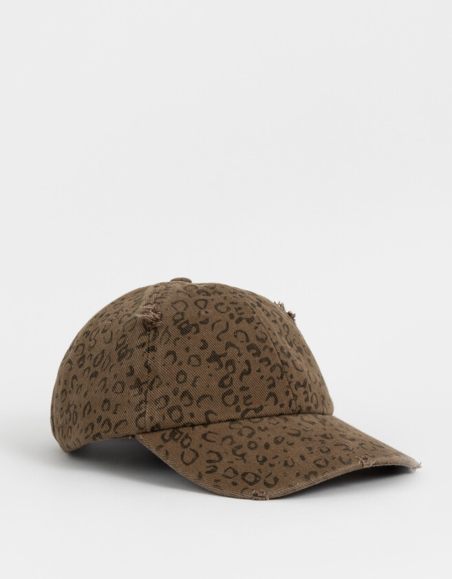 Caps Estampados Gorra Denim Animal Print - Estampado Animal Print