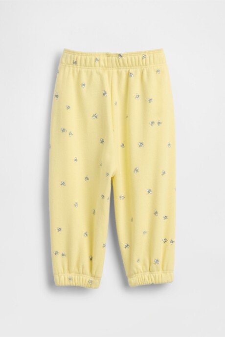 Pantalón Deportivo Logo Gap Bebé Spring Yellow