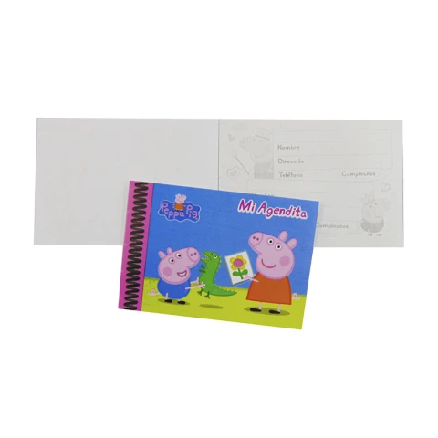 Cotillón Agenda Mini x10 Peppa Pig U