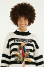 SWEATER Blanco Y Negro