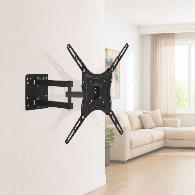 SOPORTE PARA TV LED MOVIL DE 14 A 55 NEGRO