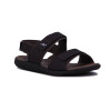 Sandalia Country Hombre Dos Tiras Con Velcro Cafe