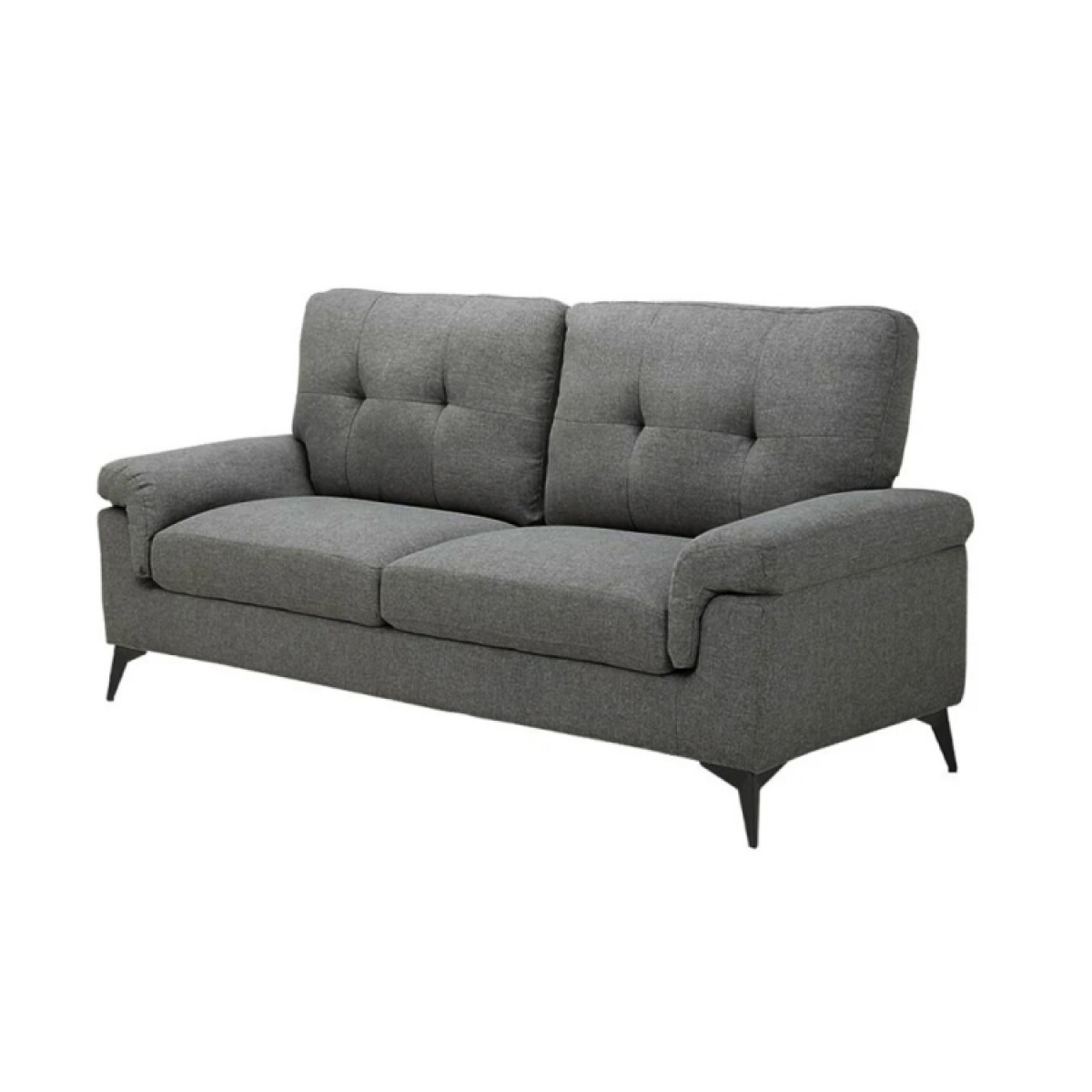 Sofa 2 Cuerpos Lamona Gris 