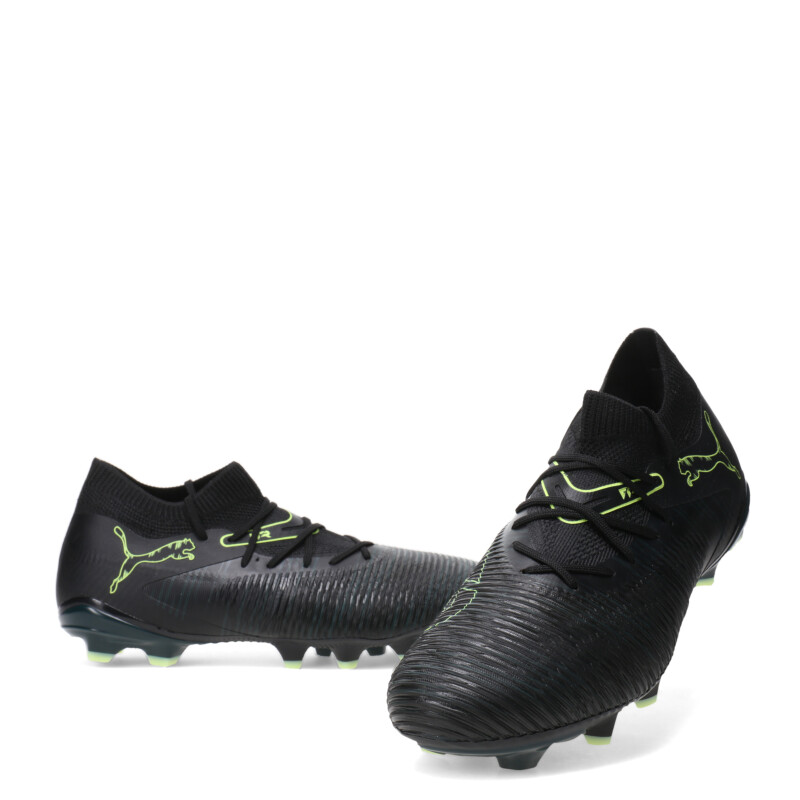 Championes de Fútbol 11 Hombre Puma Future 8 Match Fg/Ag Negro - Verde