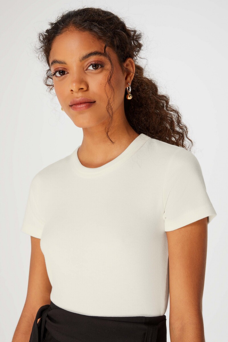 BLUSA MM FEM - BEGE MESCLA 