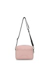 Bandolera con bolsillo frontal Rosado