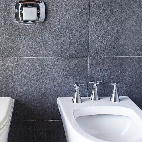 Griferia De Bidet Cromo Bimando Linea Alesia Fv 000