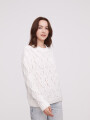 Sweater Loanina Marfil / Off White