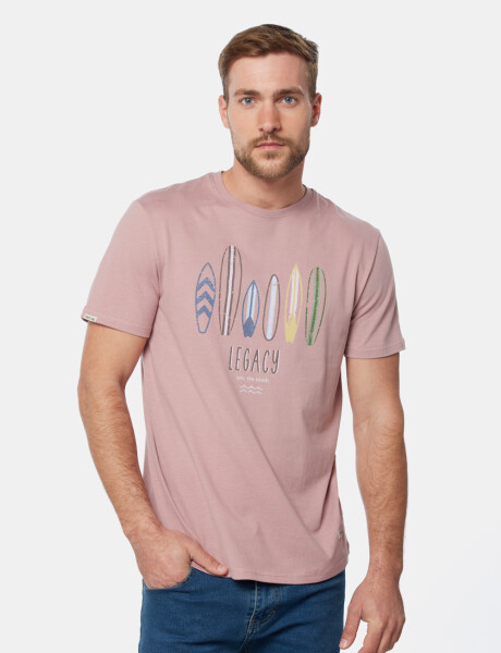 REMERA ESTAMPADA Rosado