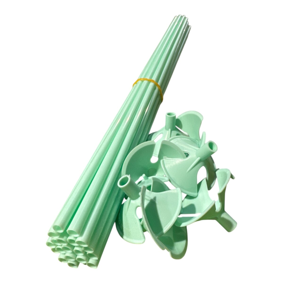 Palitos para Globos x20 - Verde Agua 