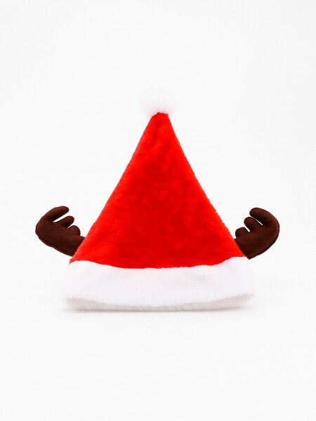 GORRO PAPA NOEL RENO ROJO