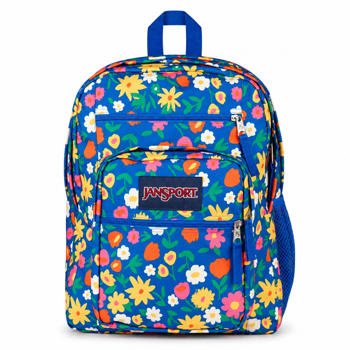 Mochila Escolar Laptop Jansport Big Student Original Urbana - Flower Market 