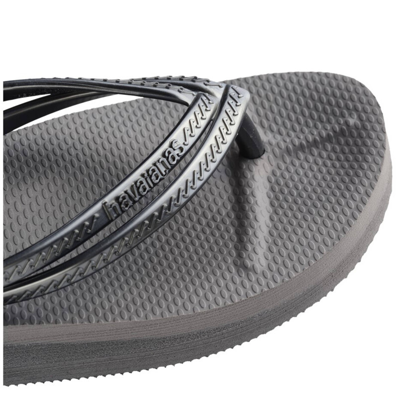 Sandalia de Mujer Havaianas Wedges Wns Gris Acero