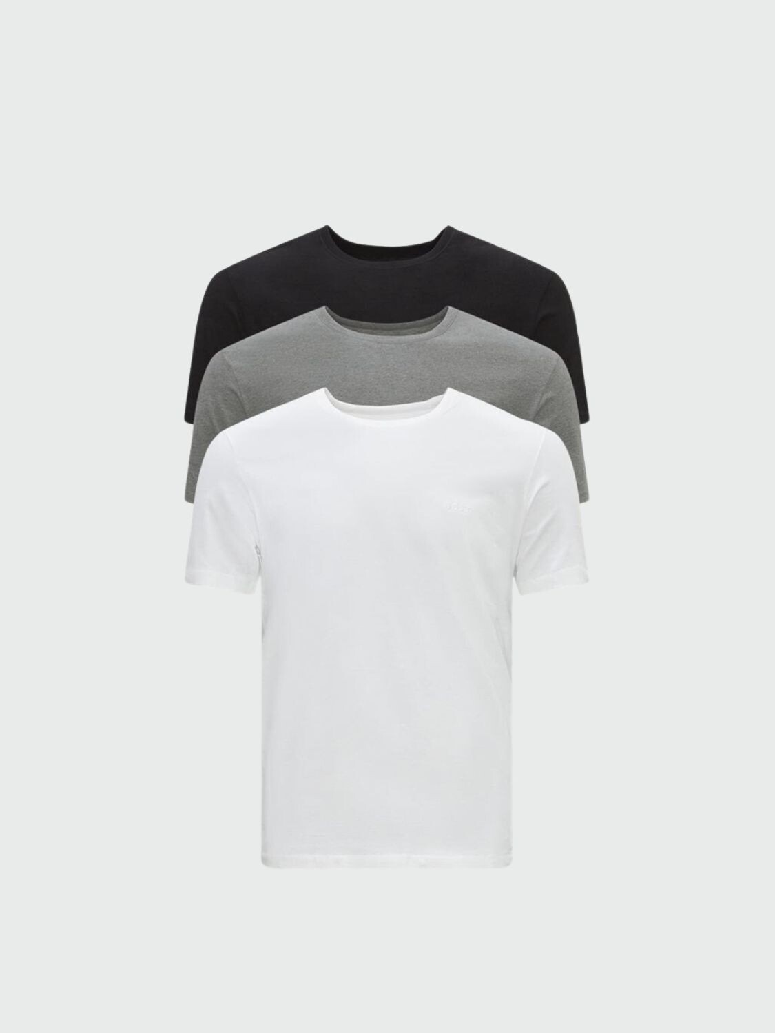 BOSS Black - Pack 3 Camisetas Interiores Algodón Logo Surtido