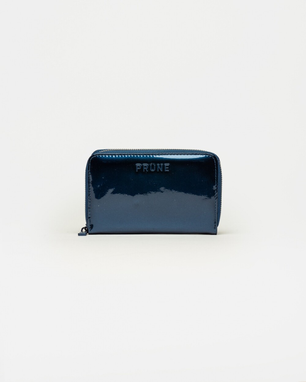 Billetera New Glam en efecto cuero Azul