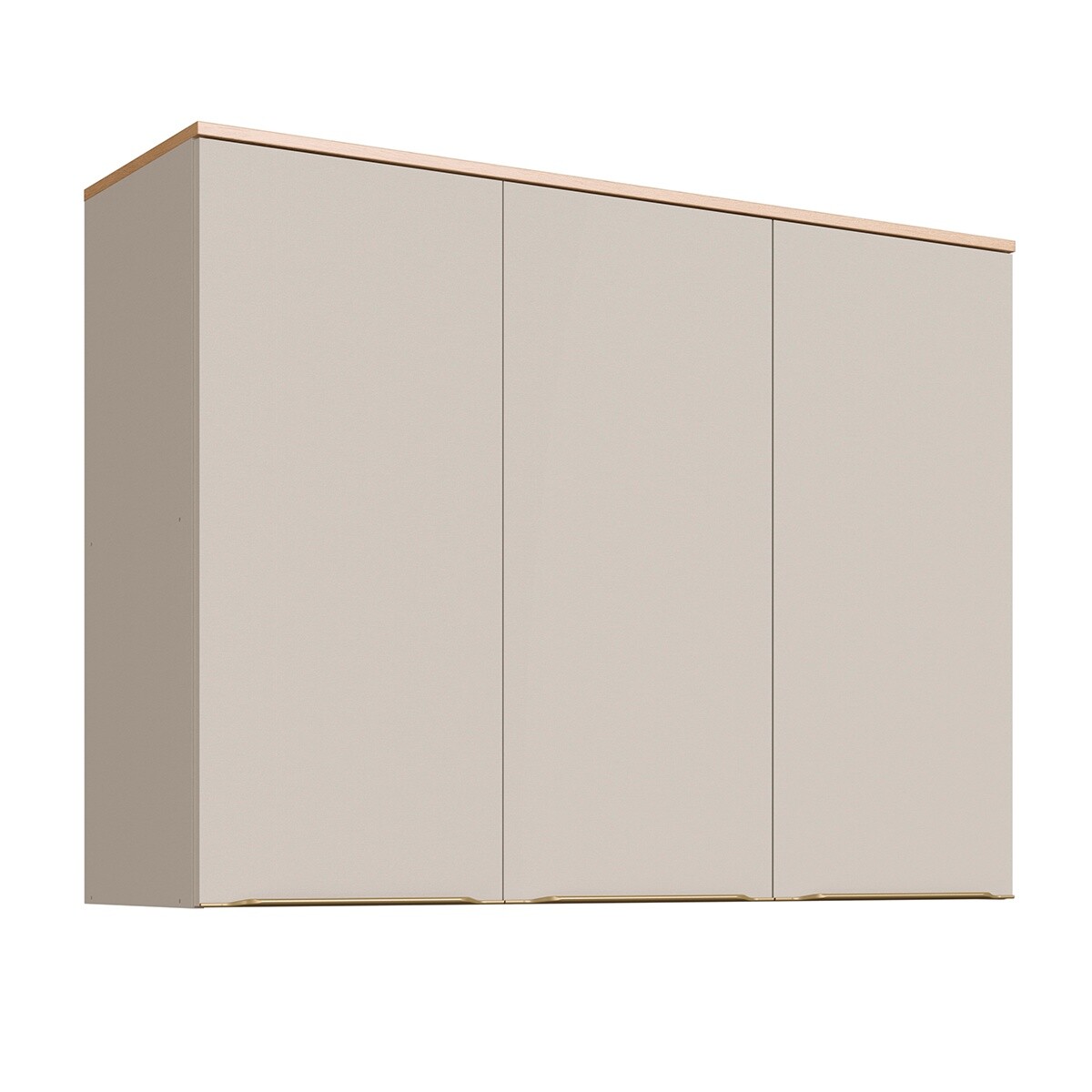 Aéreo Everest Con 3 Puertas 1,20 M Color: Carvalho/panna 