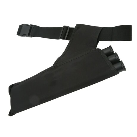 Funda carcaj de cintura para flechas Negro