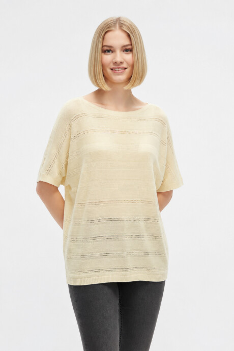 Remera Ciren Beige Claro